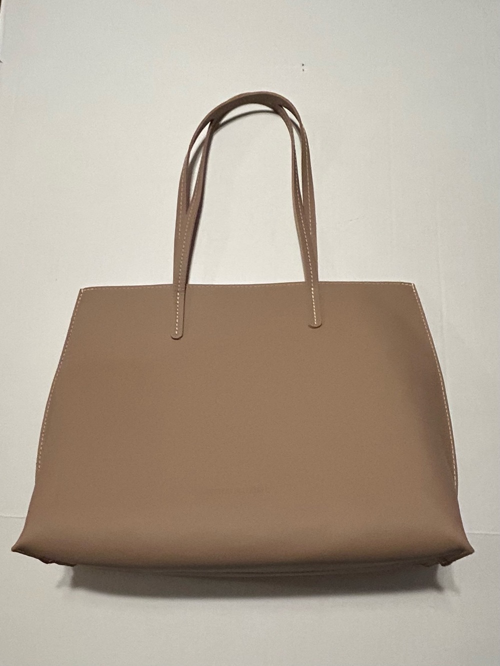 Portland Leather Large August Tote in Stone